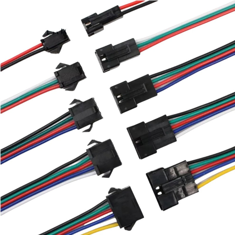 Conector SM 2.54 con cable 5 pares (2Pin-6Pin)