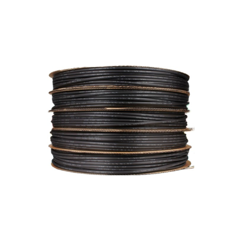 Tubo termorretractil negro (Rollos de 100m / 200m)