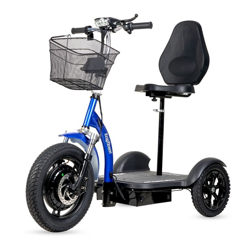 Triciclo eléctrico 500W para movilidad reducida