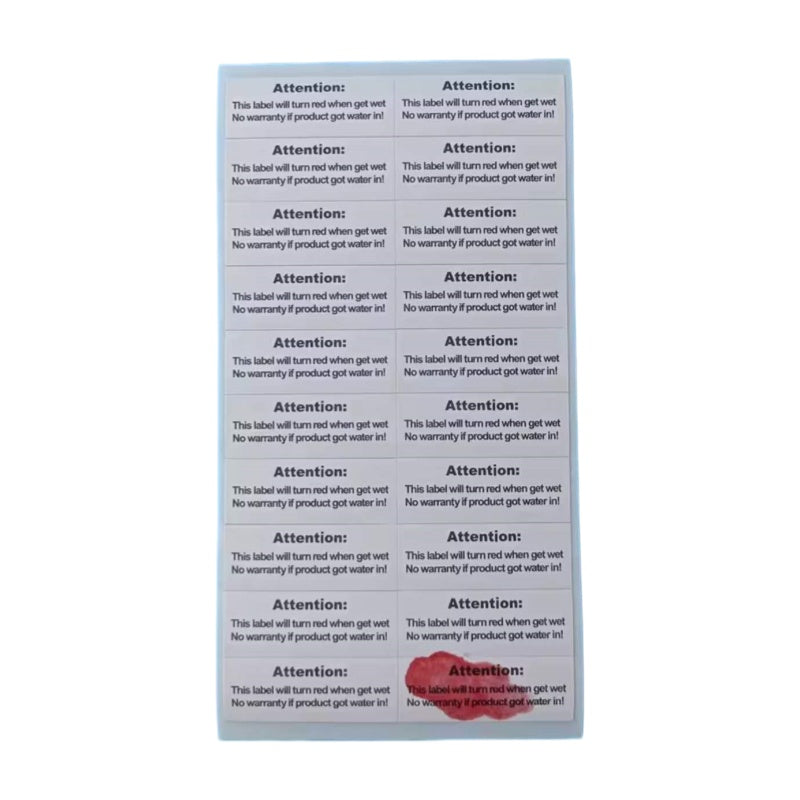 Etiqueta de garantía del producto (20Pcs)