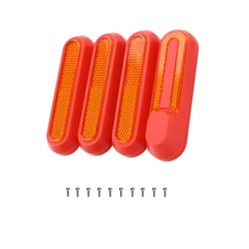 Cubiertas reflectantes de Rueda Trasera y delanterar para xiaomi M365 / 1S /ESSENTIAL / RPO etc.