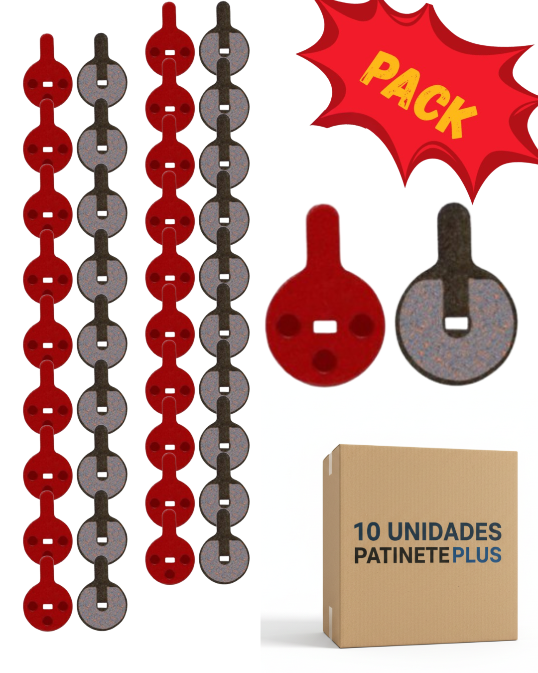 Pastillas de freno  resina / Varios modelos (Alta calidad）