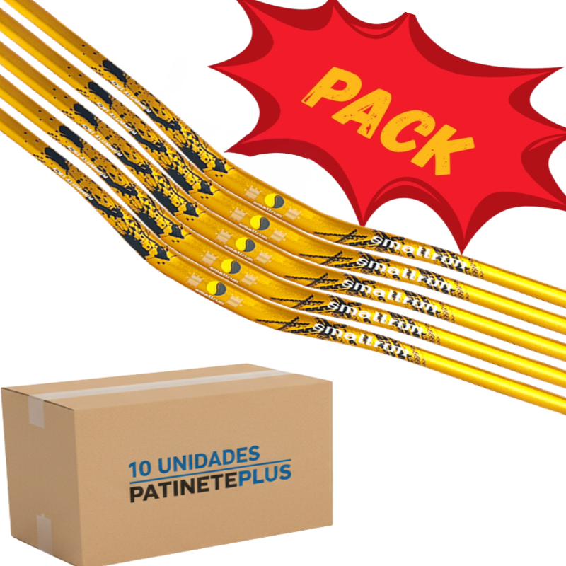 PACK 10 UND- Manillar para patinete / bici Oro  [Aluminio 6061]