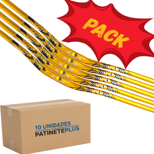 PACK 10 UND- Manillar para patinete / bici Oro  [Aluminio 6061]