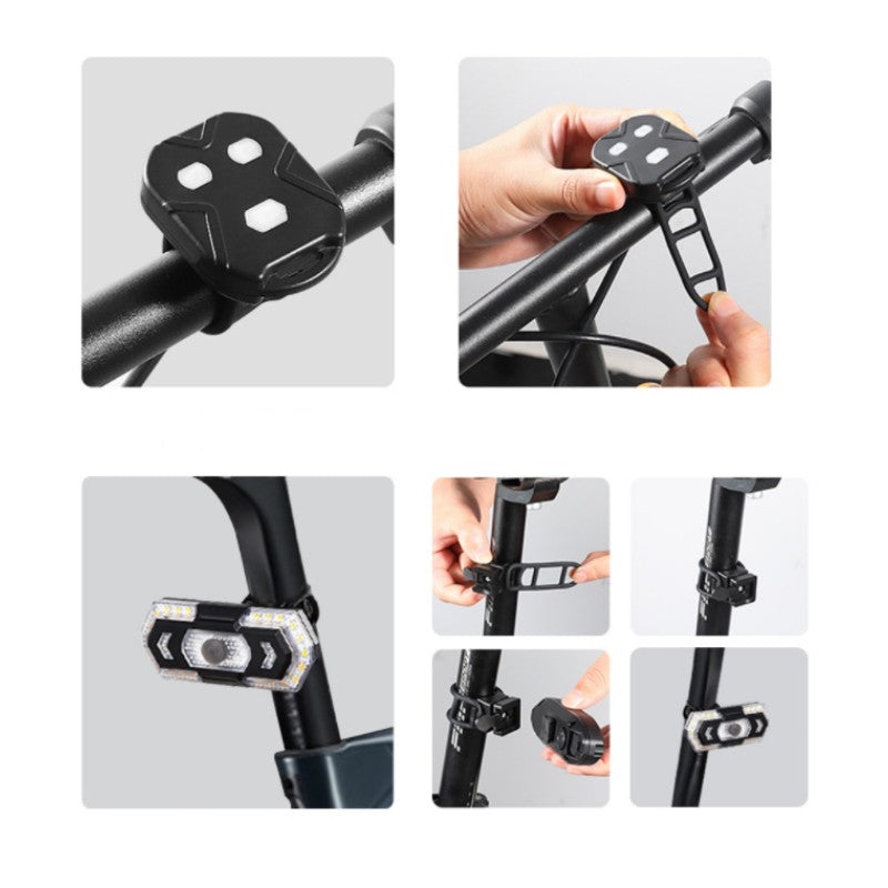 Intermitente con luz  para patinetes y bicicletas