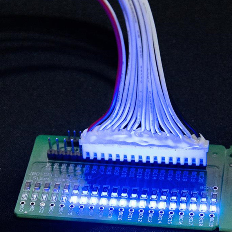Batería de iones de litio 3S-20S, placa de prueba LED