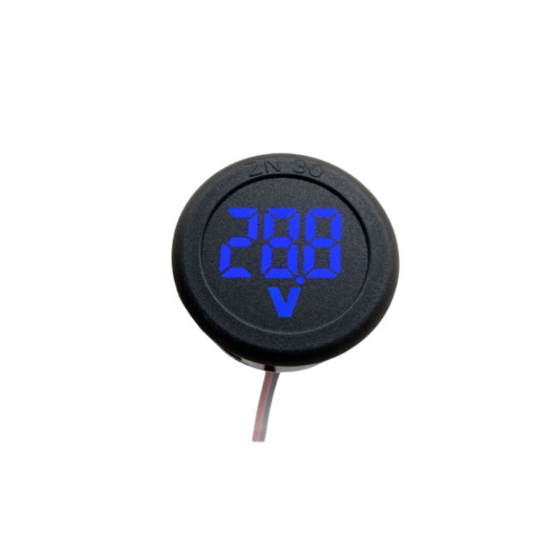 Voltímetro pantalla Digital LED de 4-100V