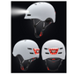 Casco con luz led