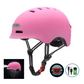 Casco con luz led