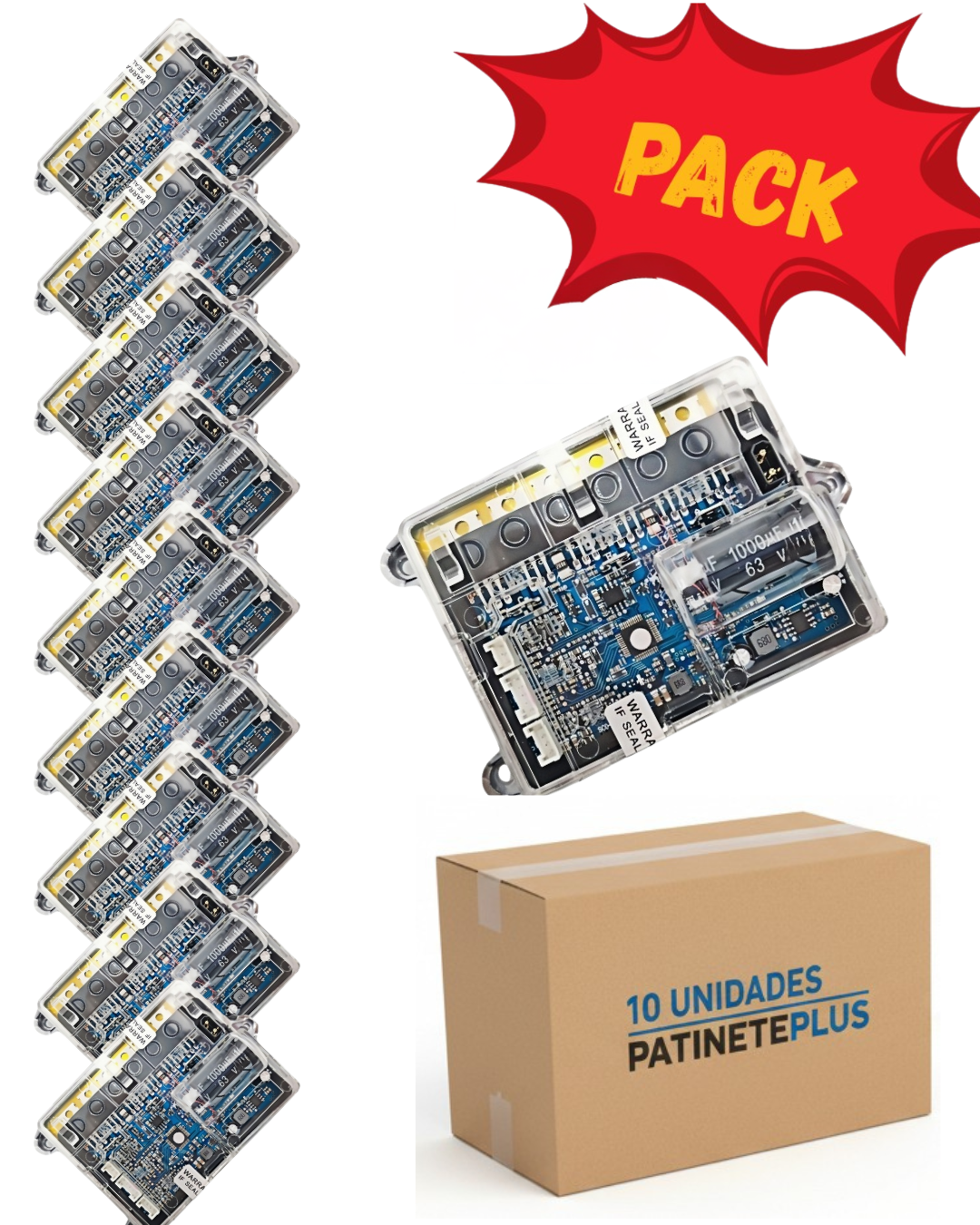 Pack 10 UND 一 Controladora V3