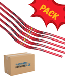 PACK 10 UND- Manillar para patinete / bici Rojo  [Aluminio 6061]