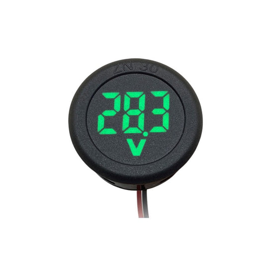 Voltímetro pantalla Digital LED de 4-100V