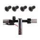 Tornillos de Cabeza Frontal Kit de Tornillos fijos de Acero Inoxidable 4 PCS