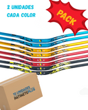 PACK 10 UND VARIADO-Manillares para patinete / bici Azul [Aluminio 6061]