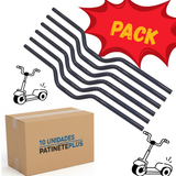 PACK 10UND Y 5 UND - Manillar aluminio para patinete / bici diseño de fibra de carbono (22.2mm*780mm)