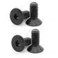 Tornillos de Cabeza Frontal Kit de Tornillos fijos de Acero Inoxidable 4 PCS