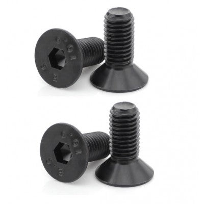 Tornillos de Cabeza Frontal Kit de Tornillos fijos de Acero Inoxidable 4 PCS