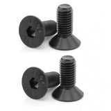 Tornillos de Cabeza Frontal Kit de Tornillos fijos de Acero Inoxidable 4 PCS