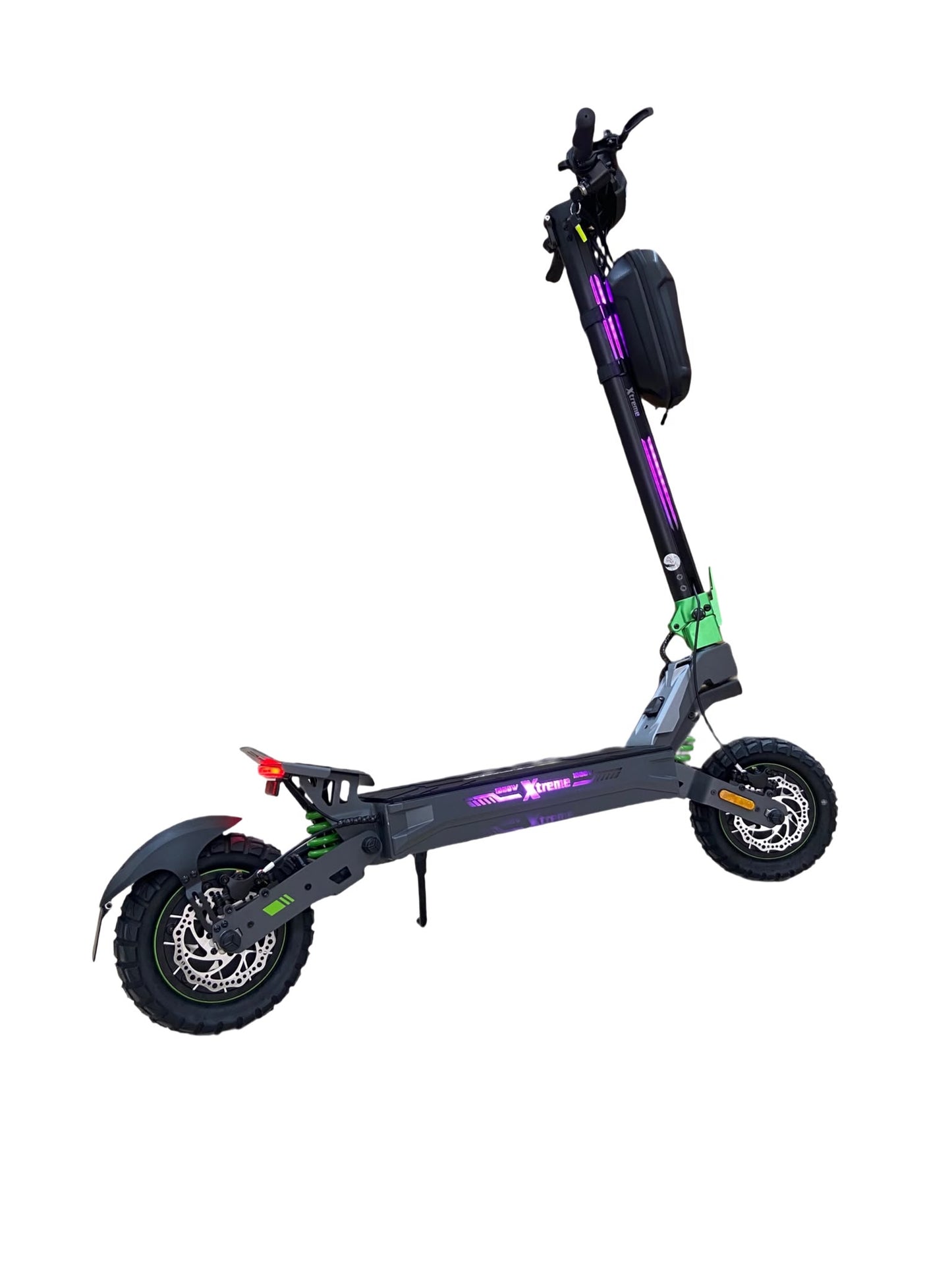 Xtreme F1 MAX verde, vista trasera