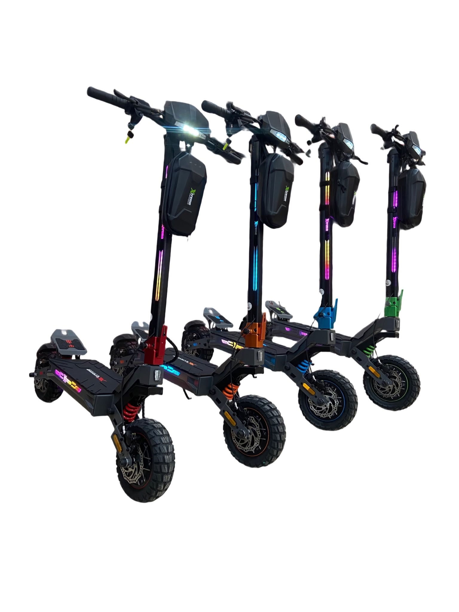 Xtreme F1 MAX azul, vista frontal
