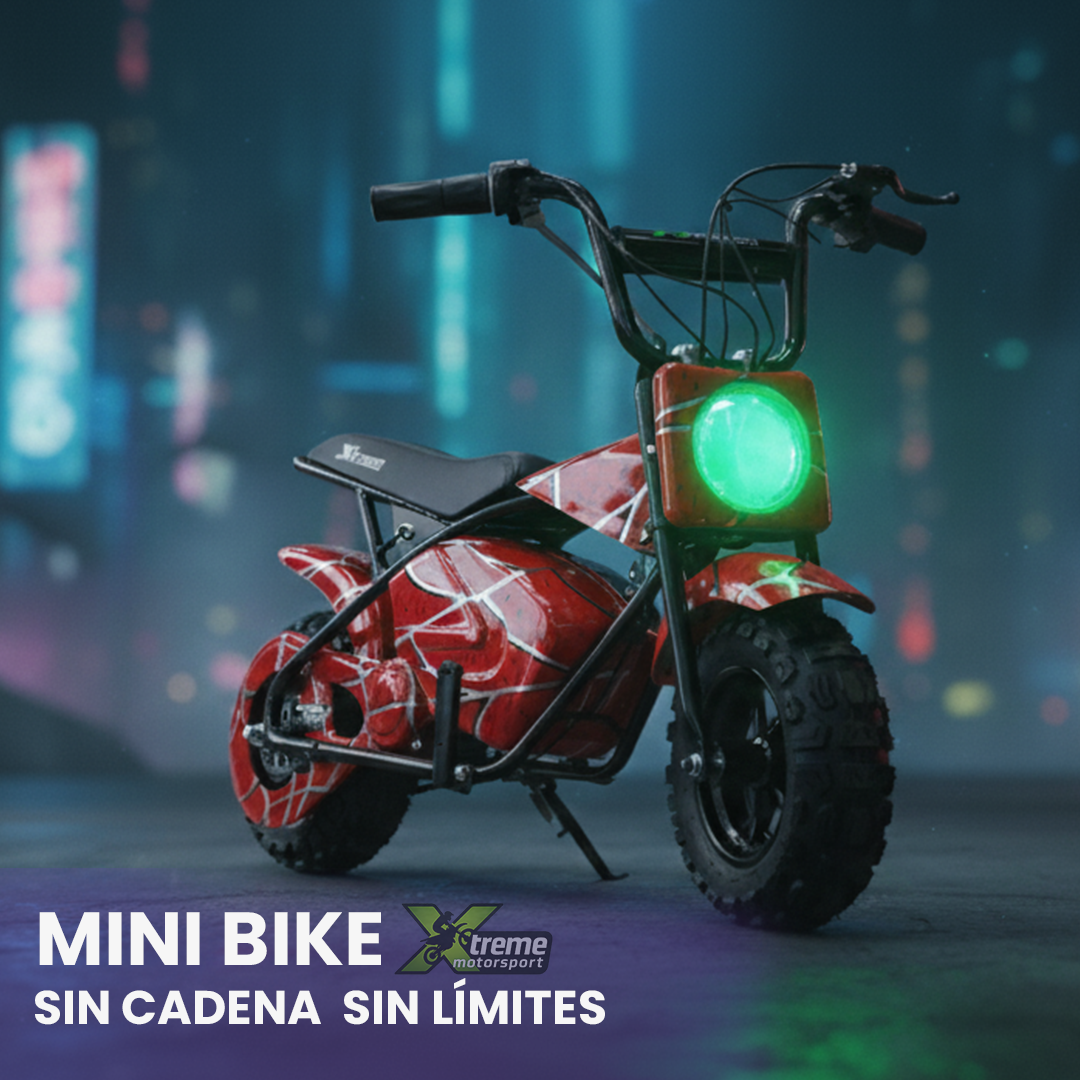 Mini Bike 250 DH – Motor de rueda 350W (24V), 3 velocidades y hasta 20 km/h