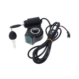 Llave de contacto con voltímetro