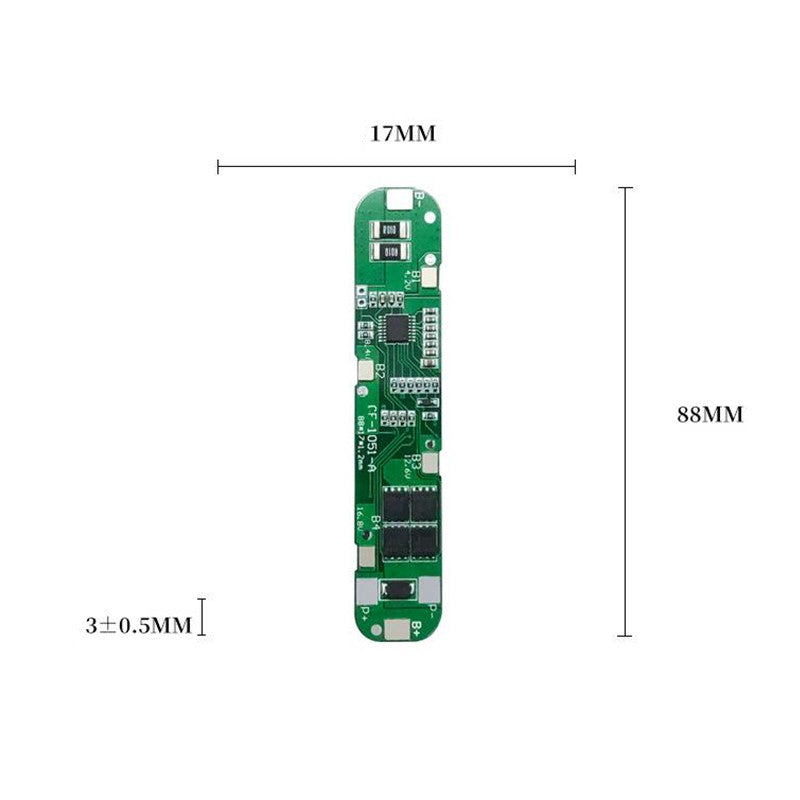 BMS 5S  12A 18650 Li-Ion Paquete de batería de Litio Protección Placa