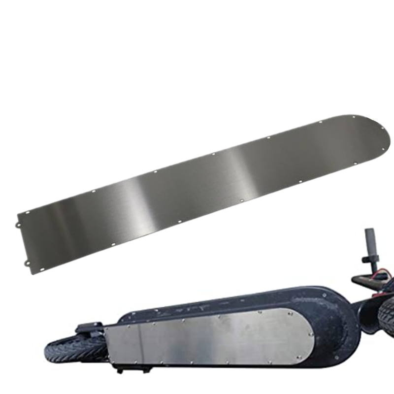 Tapa de batería de placa inferior de acero inoxidable para scooter eléctrico Xiaomi