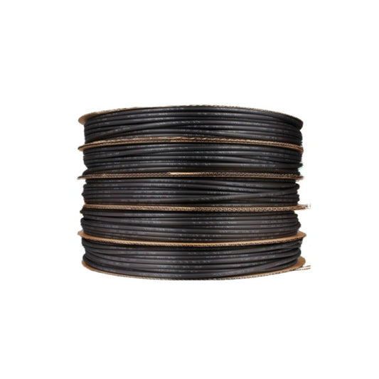 Tubo termorretractil negro (Rollos de 100m / 200m)