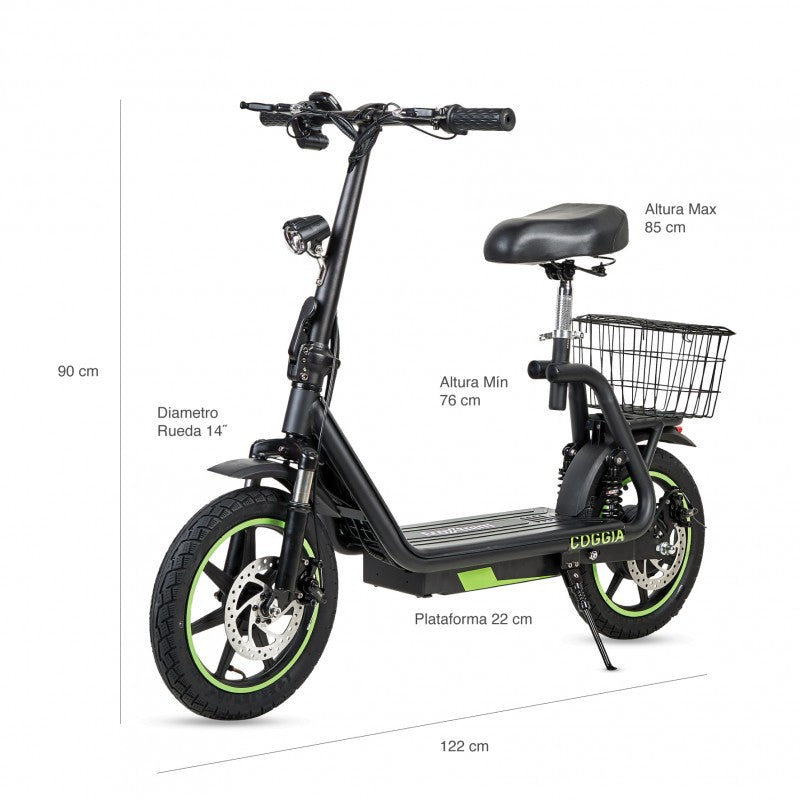 Patinete Eléctrico con Asiento Coggia