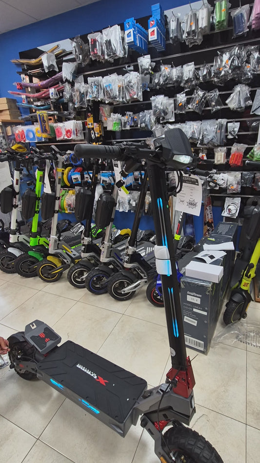 Patinete Eléctrico Xtreme F1 MAX — Homologado DGT | Dual Motor 2000W | 80km Autonomía